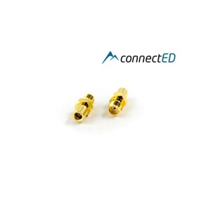 Connected SMA (hun) --> SMB (hun) adapter