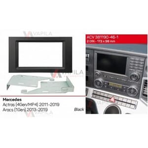 Mercedes Radioadapter dobbel DIN Actros 2011 -->