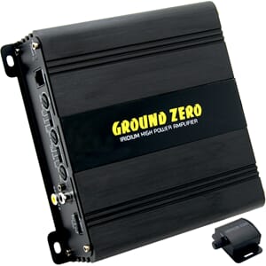 Ground Zero GZIA 100.2 2x120W @ 2 ohm- NY!