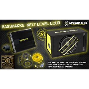 Ground Zero Next Level Loud Basspakke