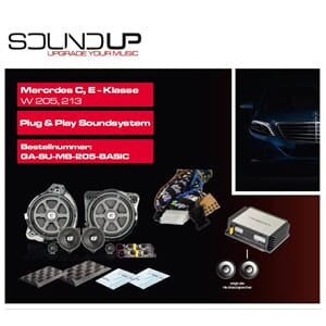 GLADEN SoundUP Mercedes, GA-SU-MB-205-BASIC