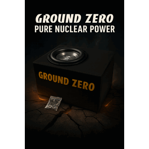 Ground Zero Nuclear 12" basskasse 1500 til 3500W RMS